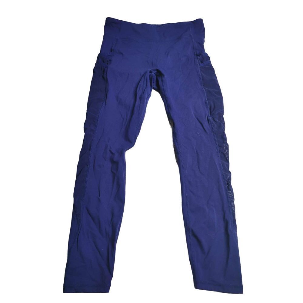 Fabletics Leggings Blue Trinity Mesh Powertouch‎ Small